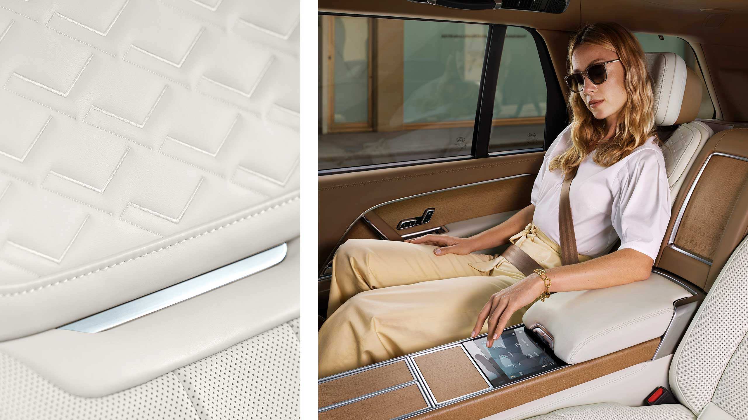 New Range Rover SV interior features