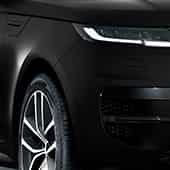 Seidenmatte Lackschutzfolie für Santorini Black