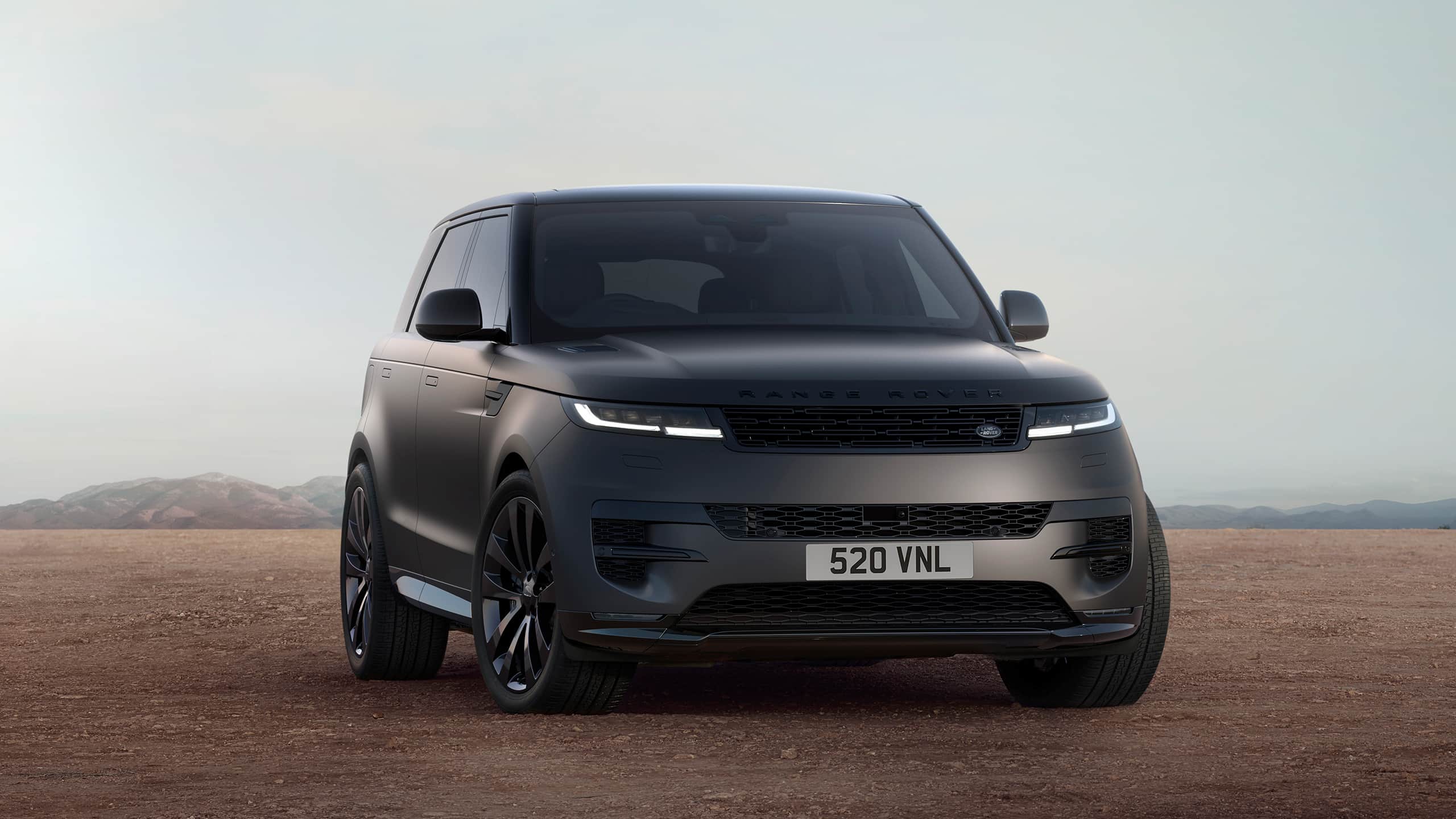 Range Rover Sports parked on Sand Dust Road