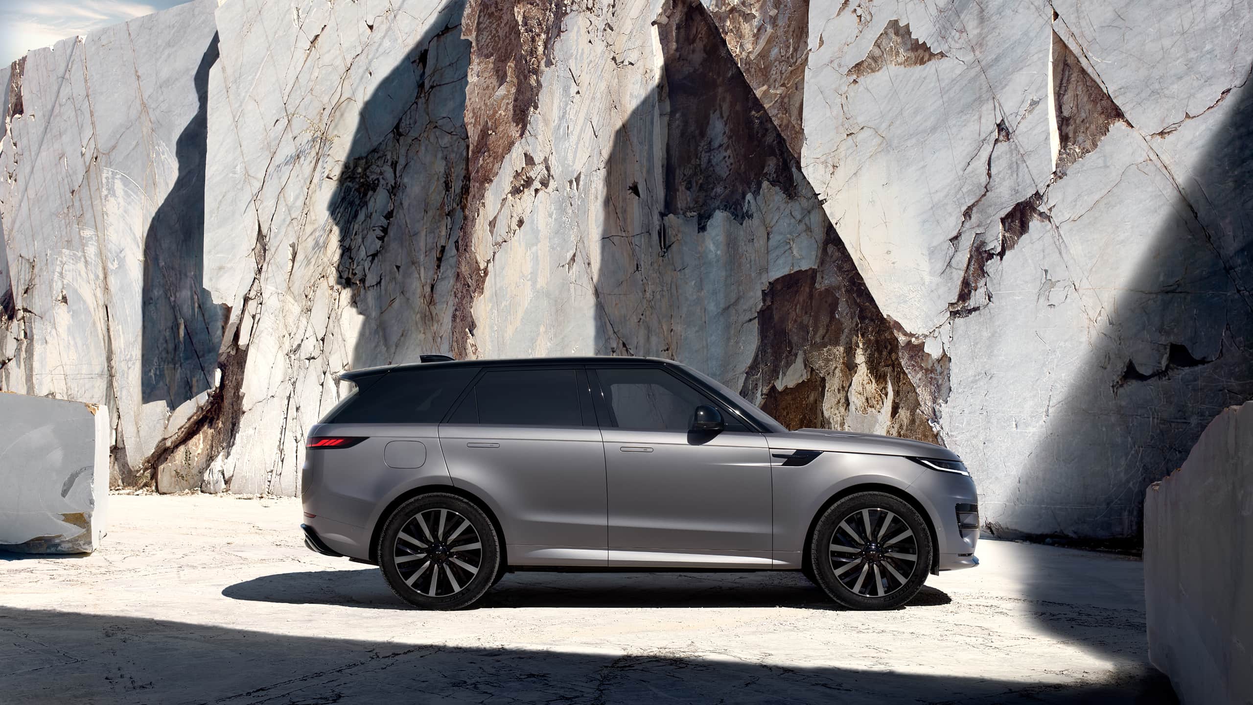 Range Rover Sport BEV Electric Car Side view
