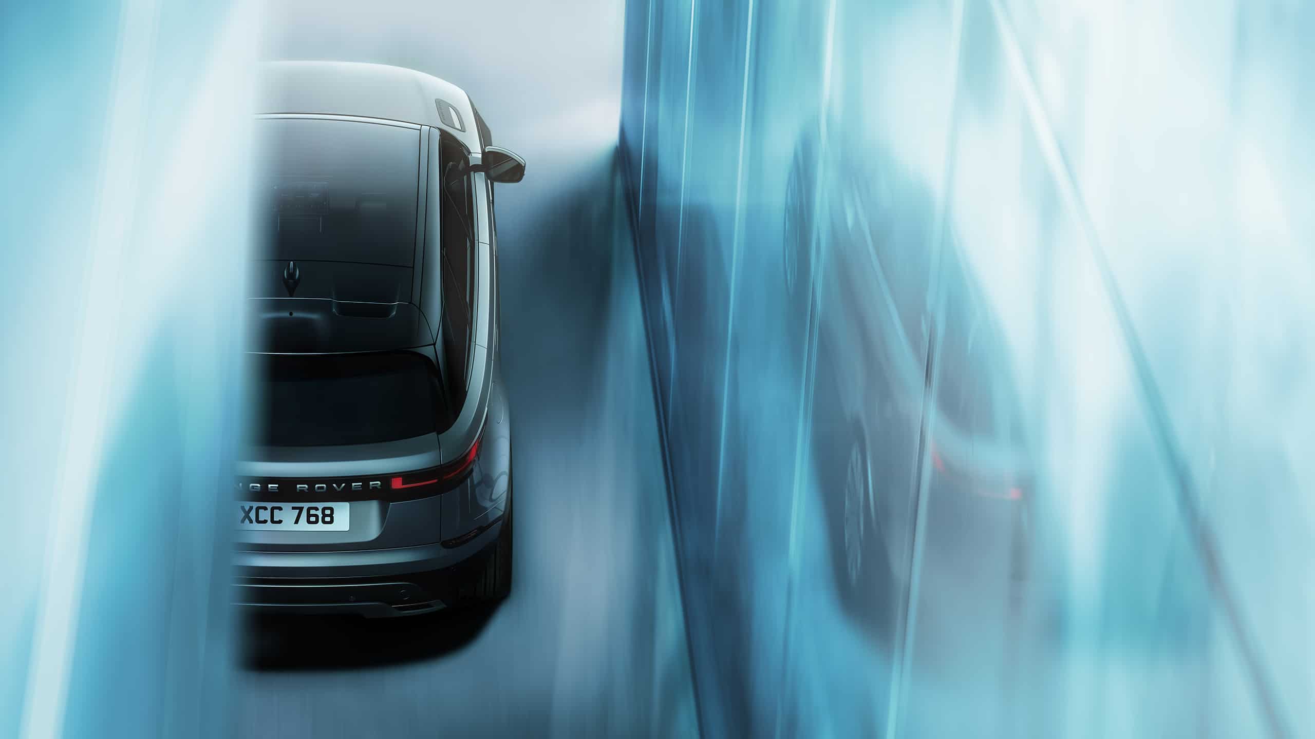 Running velar outside of glass House