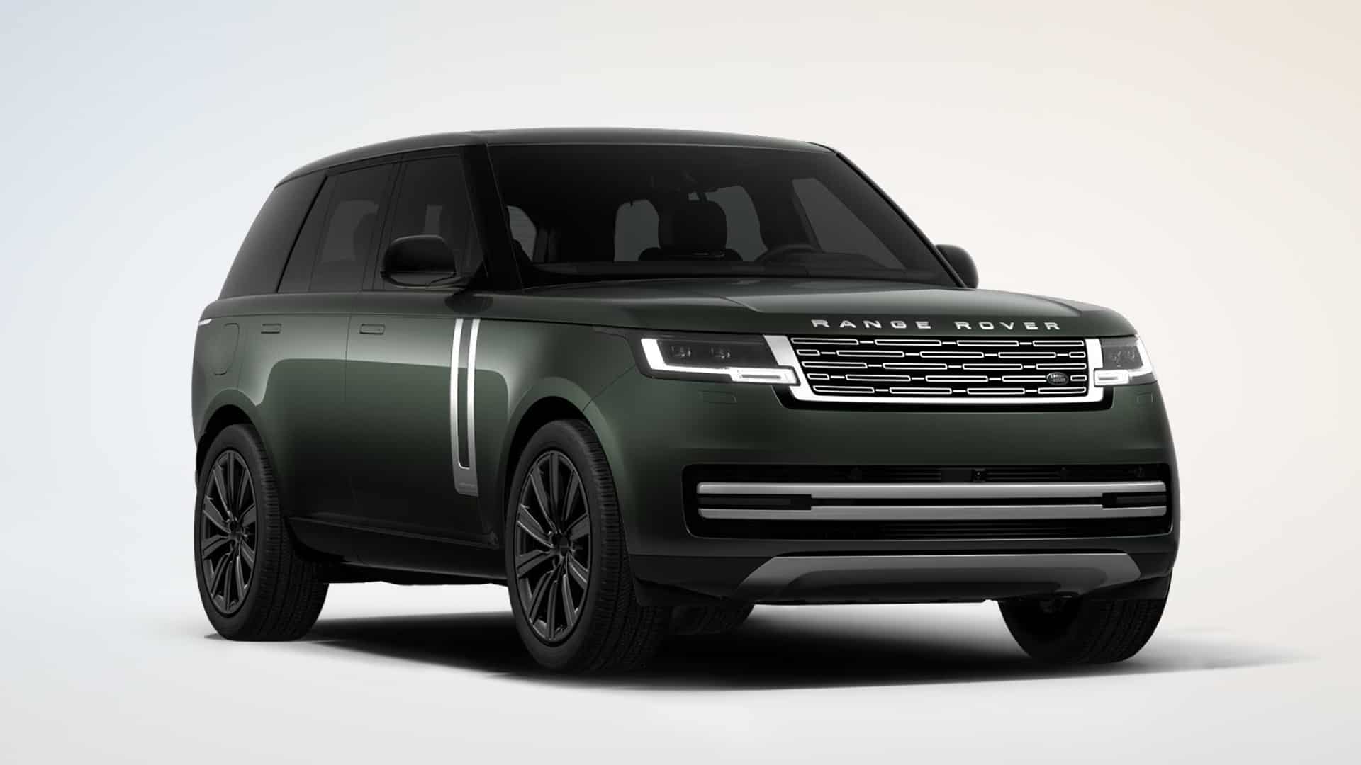 Range Rover in Belgravia Green