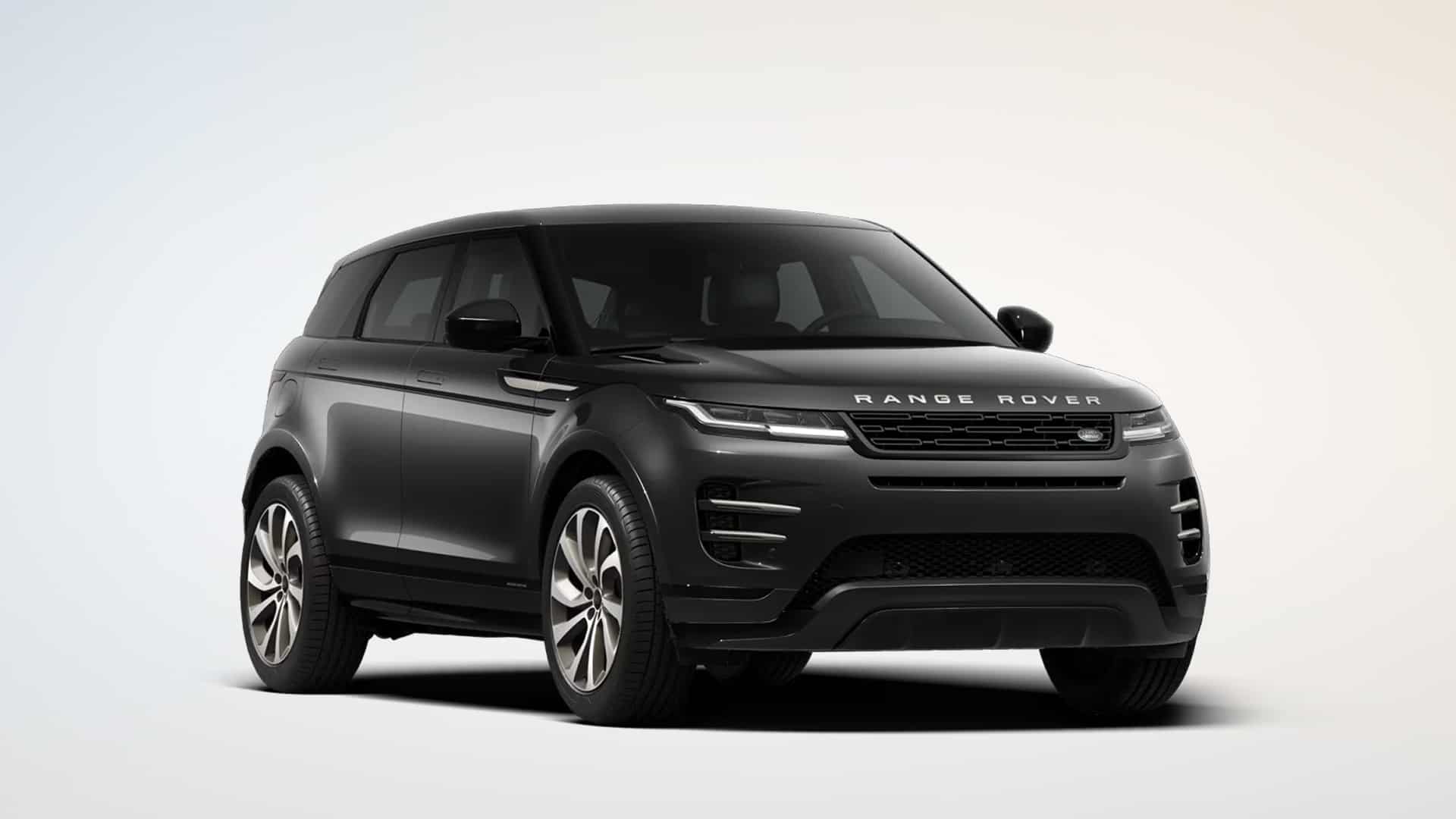Range Rover Evoque in Santorini Black