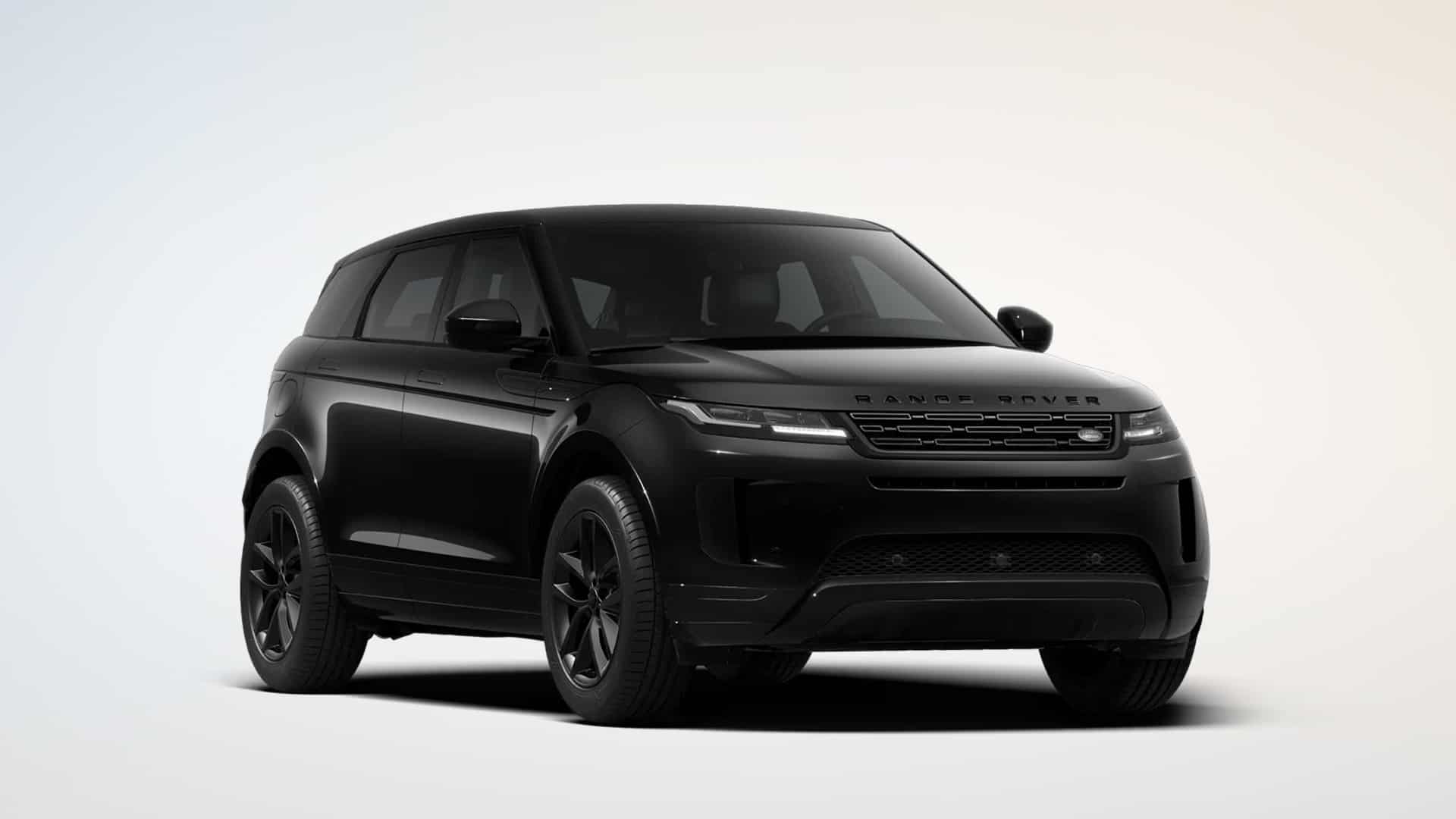 Range Rover Evoque in Santorini Black